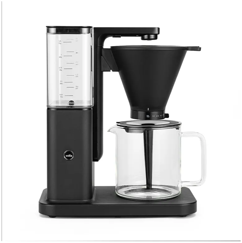Wilfa Zense Alux CM10AB-M125 kaffemaskine sort 1,25 liter