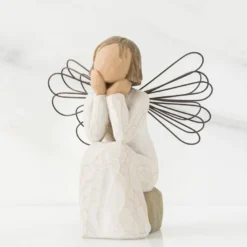 Willow Tree Angel of Caring figur H 9,5 cm