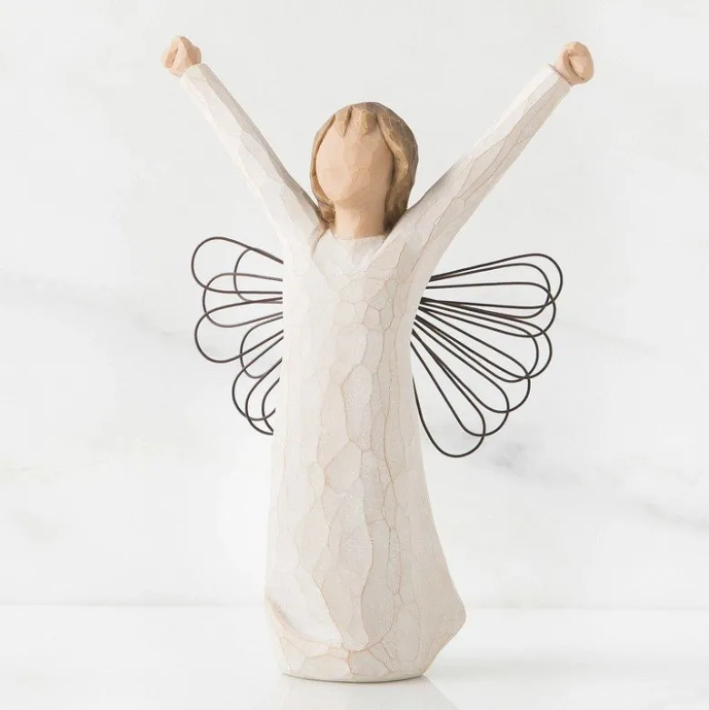 Willow Tree Angel of Courage figur H 14,5 cm