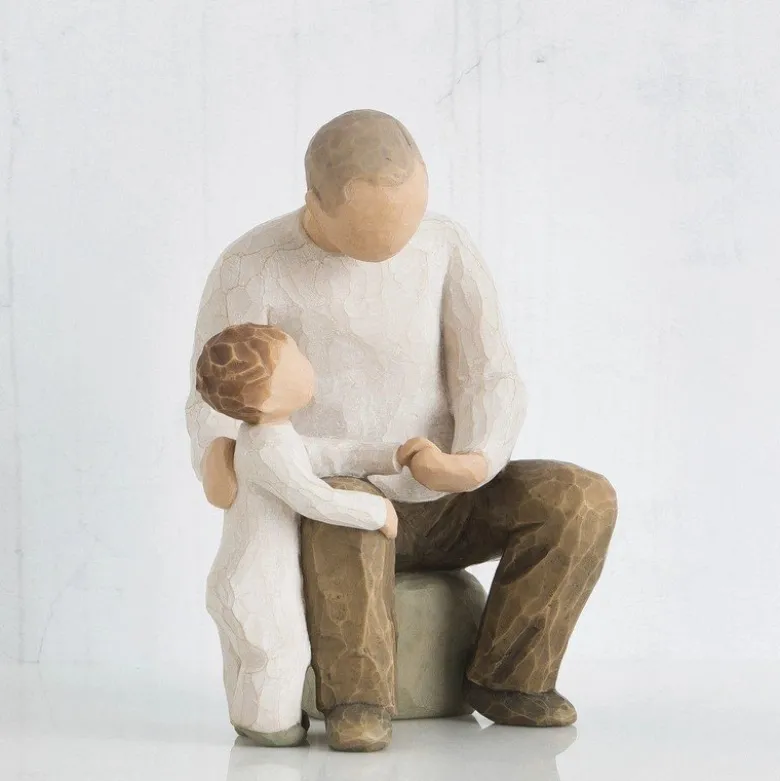 Willow Tree Grandfather figur H 14 cm