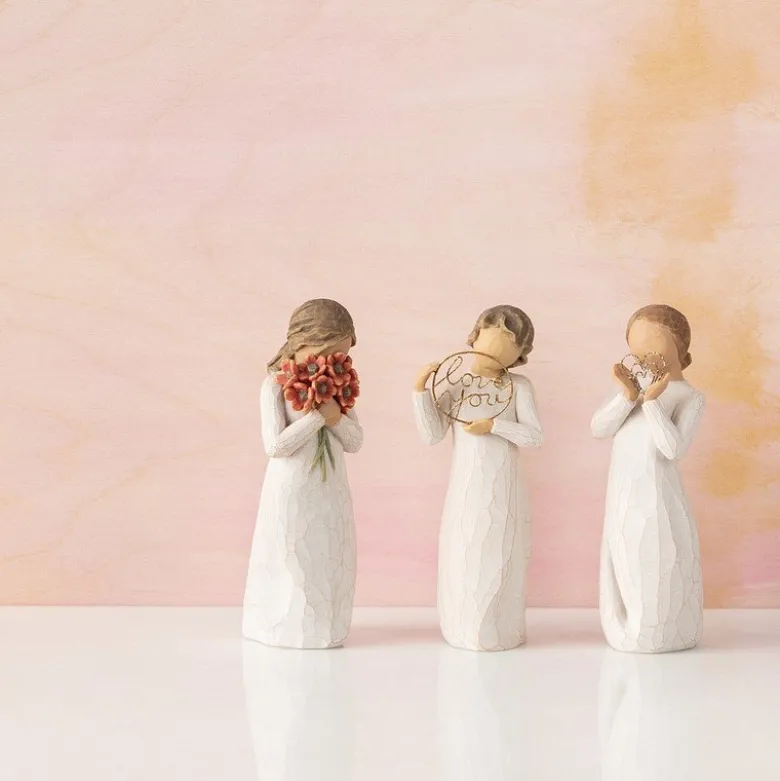 Willow Tree Lots of Love figur creme H 14 cm
