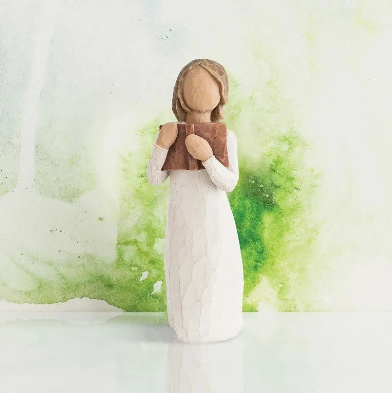 Willow Tree Love of Learning figur H 13,5 cm