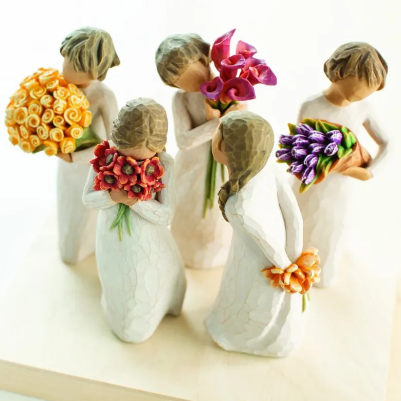 Willow Tree Surrounded by Love figur H 13 cm