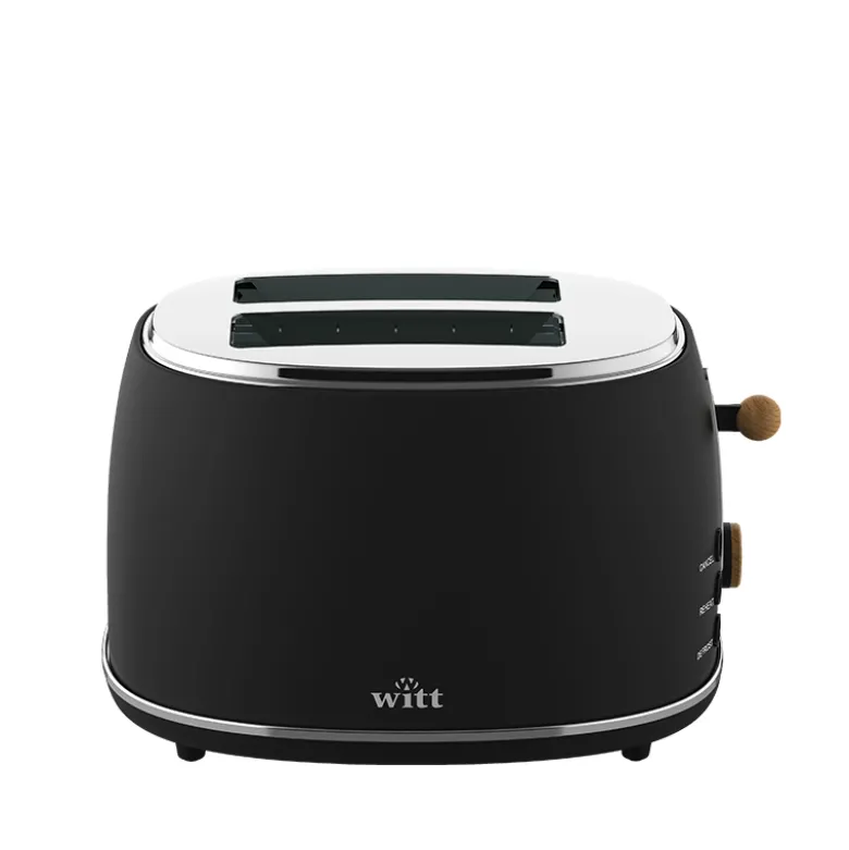 Witt Premium brødrister 2-slicer sort 850 watt