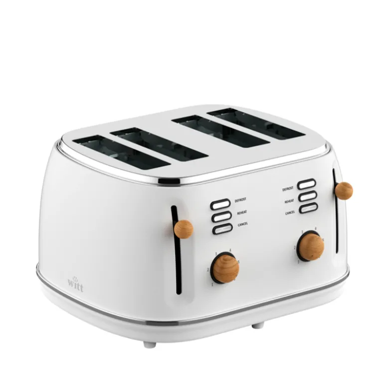 Witt Premium 4-slice Toaster hvid 1500 watt