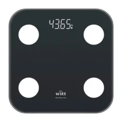 Witt smart scale badevægt sort 180 kg