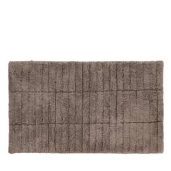 Zone bademåtte tiles taupe 80x50 cm