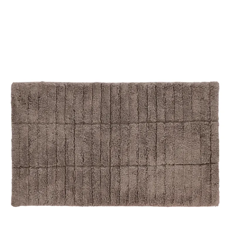 Zone bademåtte tiles taupe 80x50 cm
