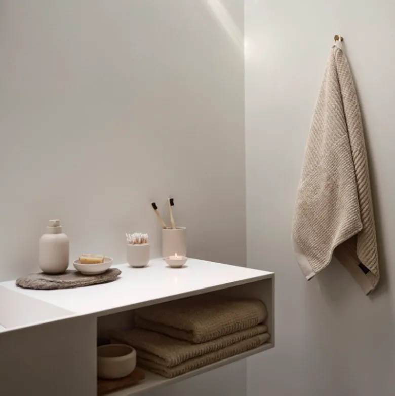 Zone Classic håndklæde sand 50x100 cm