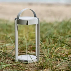 Zone Firefly LED Lanterne soft grey H 30 cm