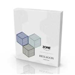 Zone Hexagon bordskåner 3 stk indigo/fog/olive taupe