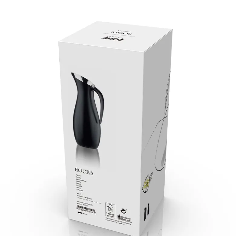 Zone Rocks kande sort 1,7 liter