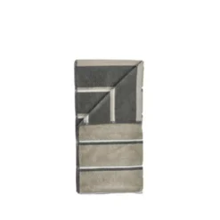 Zone Sauna håndklæde grøn/oliven/grå 50x100 cm